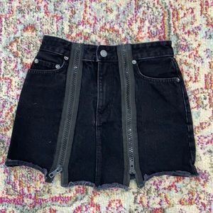 Black Carmar denim skirt size 26